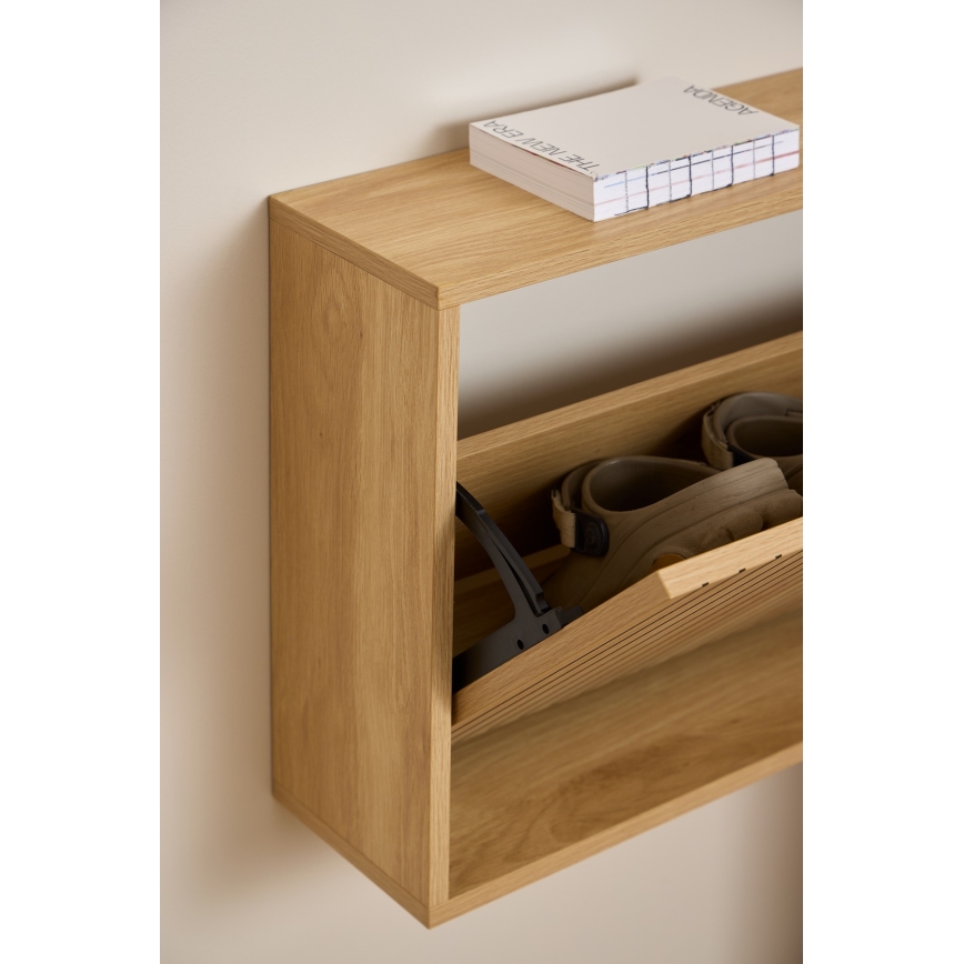Kurpju skapis OLIVIA 72x43x17 cm, ozols