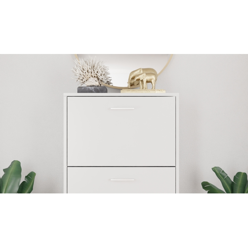 Kurpju skapis PIGO 60x109x25 cm balts