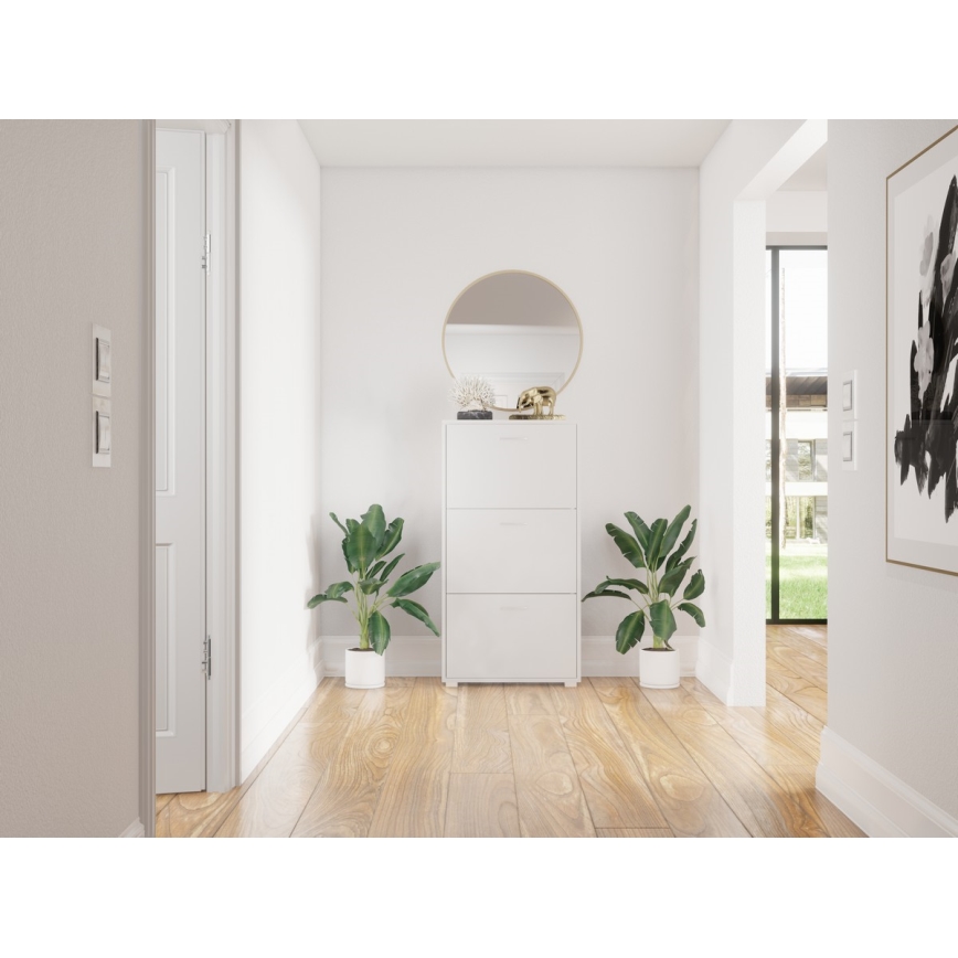 Kurpju skapis PIGO balts