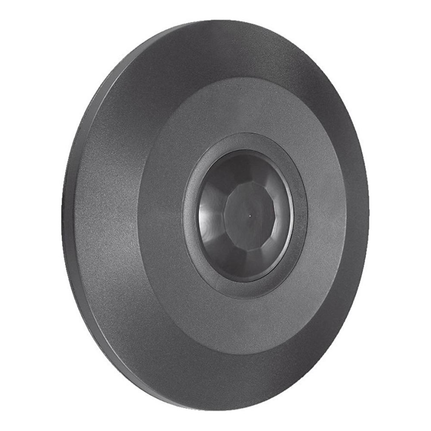 Kustību sensors griestu PIR 360° 1000W/230V melna