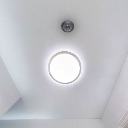 Kustību sensors griestu PIR 360° 1000W/230V melna