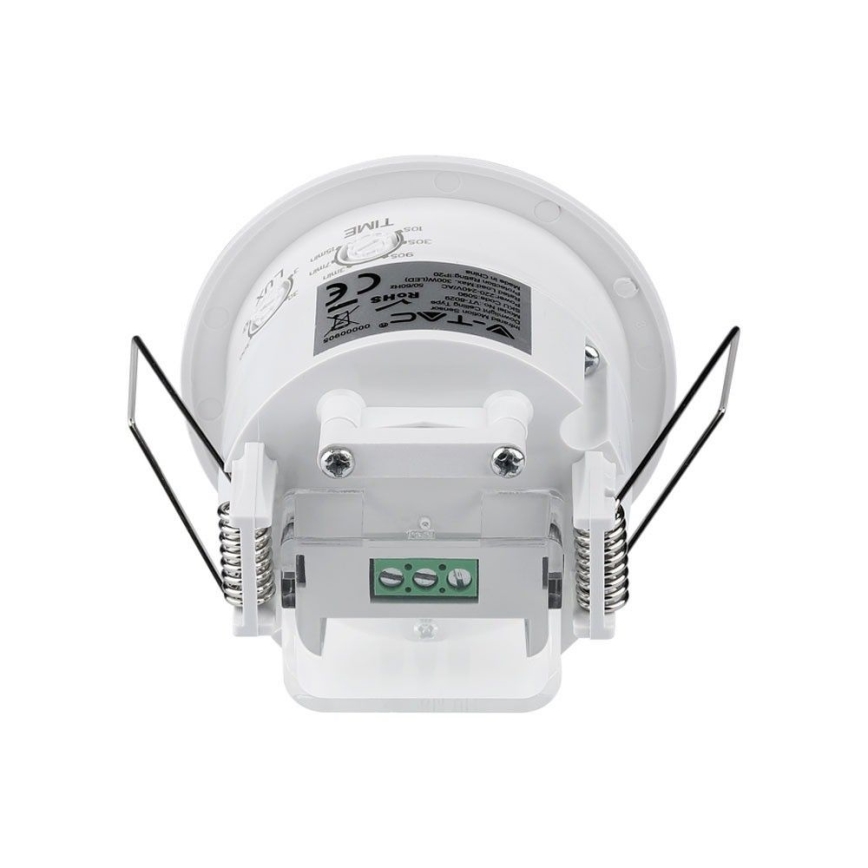Kustību sensors iegremdējama PIR 360° 300W/230V balta