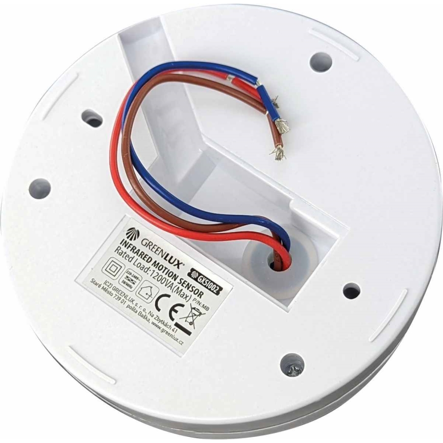 Kustību sensors PIR 1200W/230V