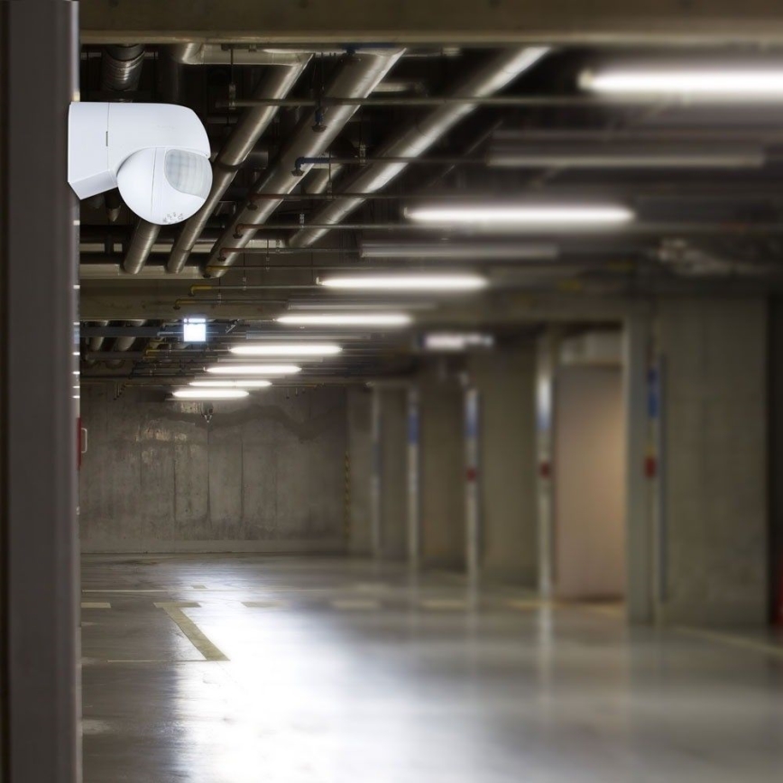 Kustību sensors PIR 180° 800W/230V IP44 balta