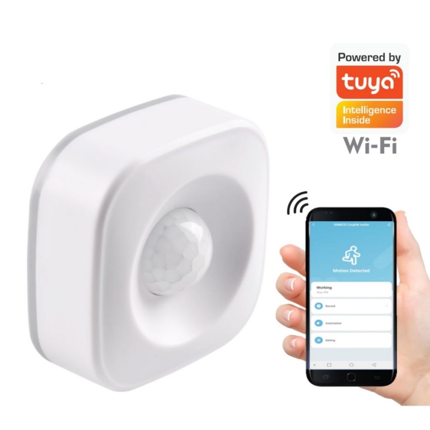 Kustību sensors PIR 3xAAA/1,5V Wi-Fi Tuya