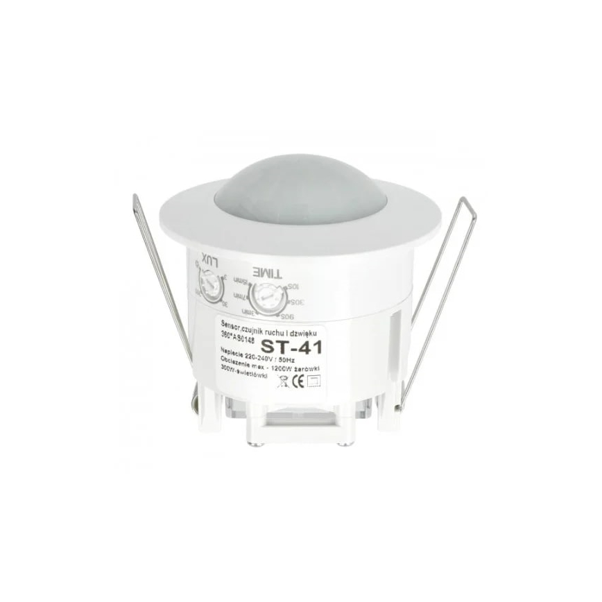 Kustību sensors ST41 360 ° balts