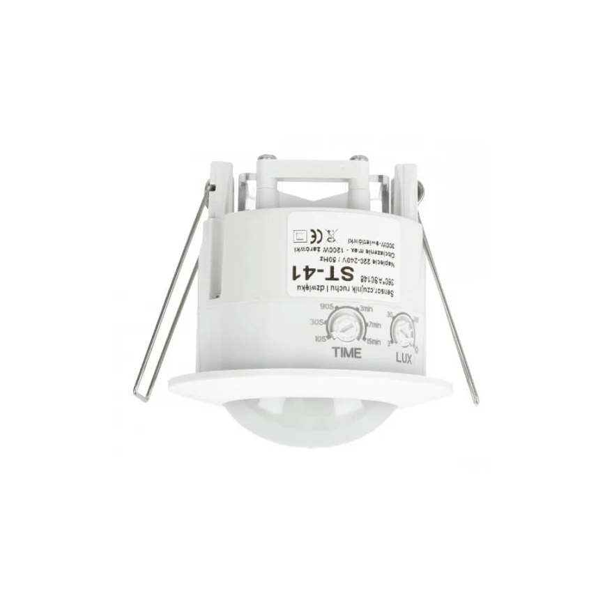 Kustību sensors ST41 360 ° balts