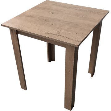 Kvadrātveida ēdamgalds LEVI ozols sonoma