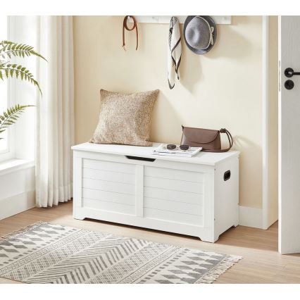 Lāde TOVIAN 100x46x40 cm balta