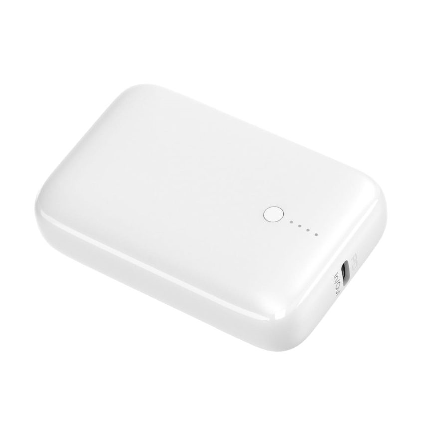 Lādētājakumulators Power Delivery Compact 10000 mAh/22,5W/3,7V balta