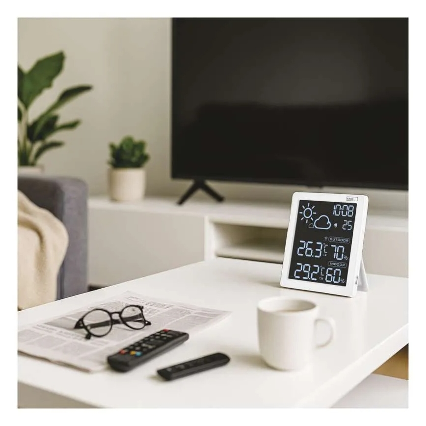 Laika stacija 5V 2xAAA + 2xAAA melna