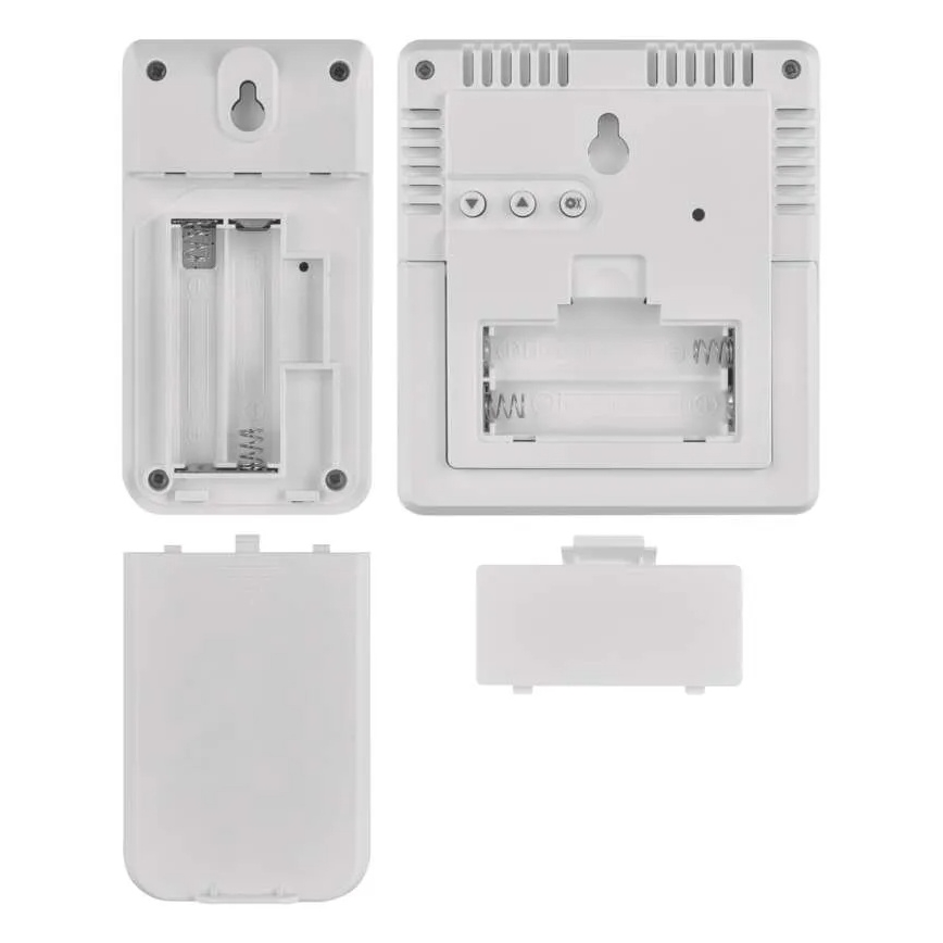 Laika stacija 5V 2xAAA + 2xAAA melna