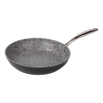 Lamart - Granīta panna 26 cm melna/pelēka/nerūsējošā tērauda