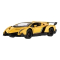 Lamborghini RC automašīna ar tālvadību — darbojas ar 3×AA + 2×AA baterijām, dzeltena