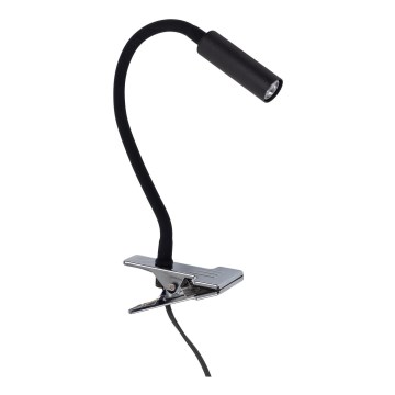 Lampa ar fiksatoru LAGOS 1xG9/3W/230V 4000K melna