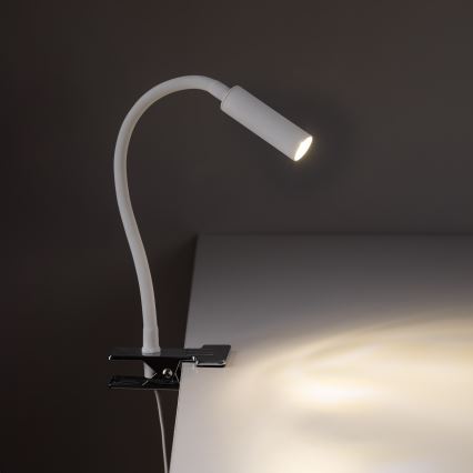 Lampa ar fiksatoru LAGOS 1xG9/3W/230V 4000K balta