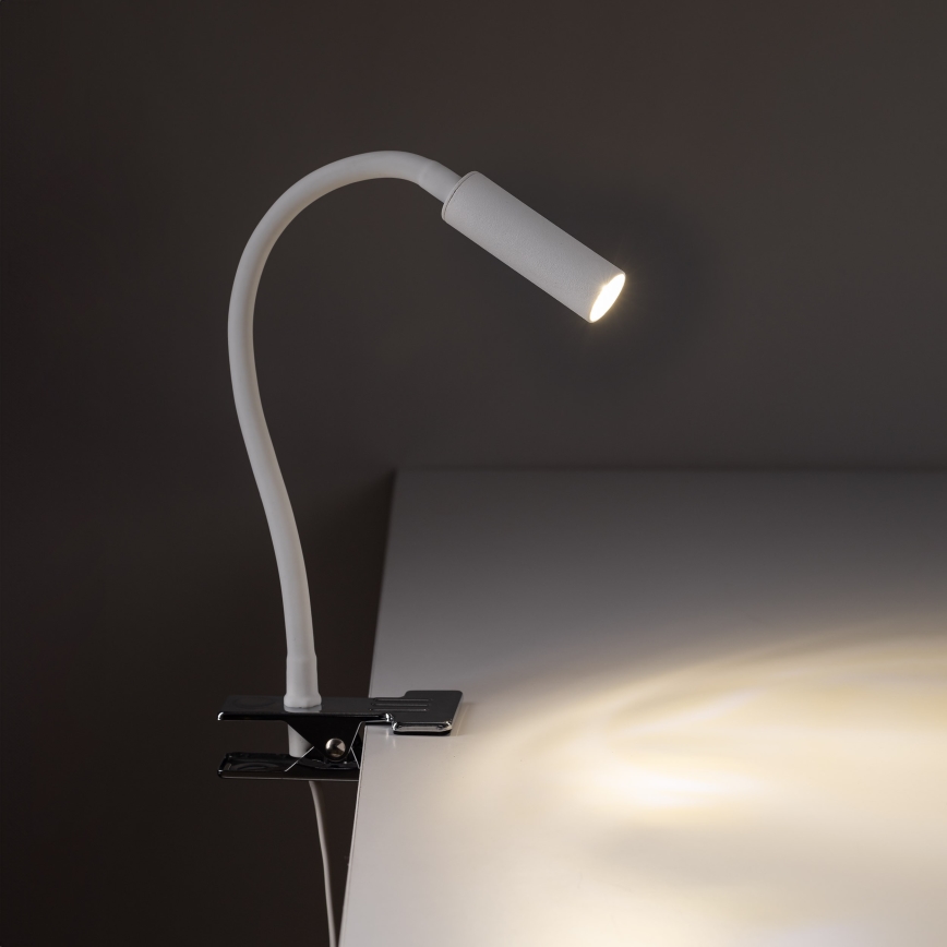 Lampa ar fiksatoru LAGOS 1xG9/3W/230V 4000K balta