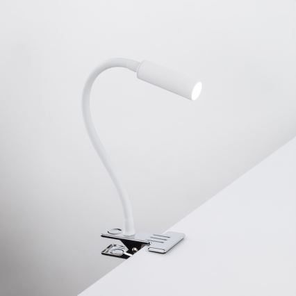 Lampa ar fiksatoru LAGOS 1xG9/3W/230V 4000K balta