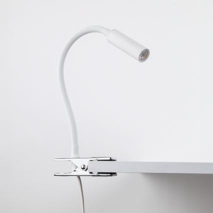 Lampa ar fiksatoru LAGOS 1xG9/3W/230V 4000K balta