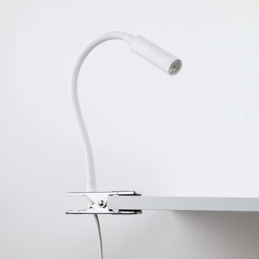 Lampa ar fiksatoru LAGOS 1xG9/3W/230V 4000K balta