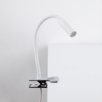 Lampa ar fiksatoru LAGOS 1xG9/3W/230V 4000K balta