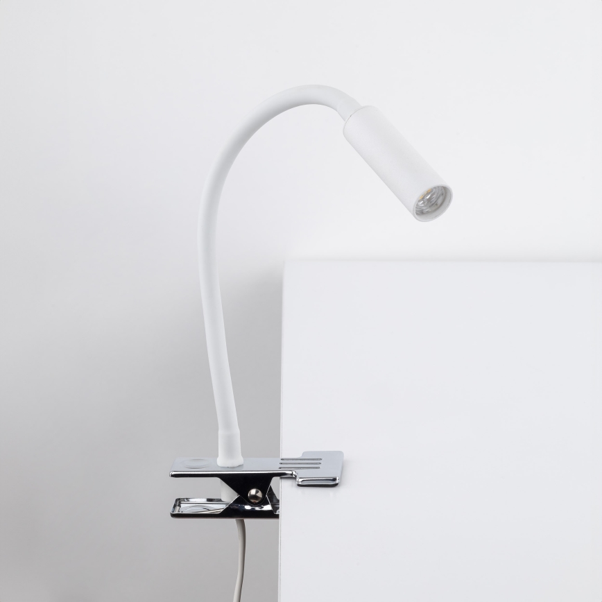 Lampa ar fiksatoru LAGOS 1xG9/3W/230V 4000K balta