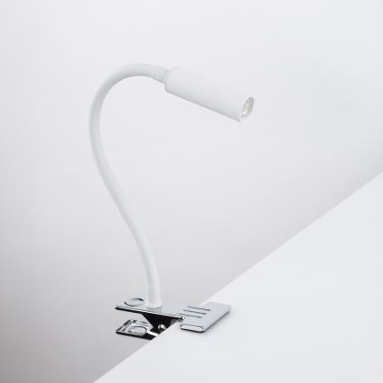 Lampa ar fiksatoru LAGOS 1xG9/3W/230V 4000K balta