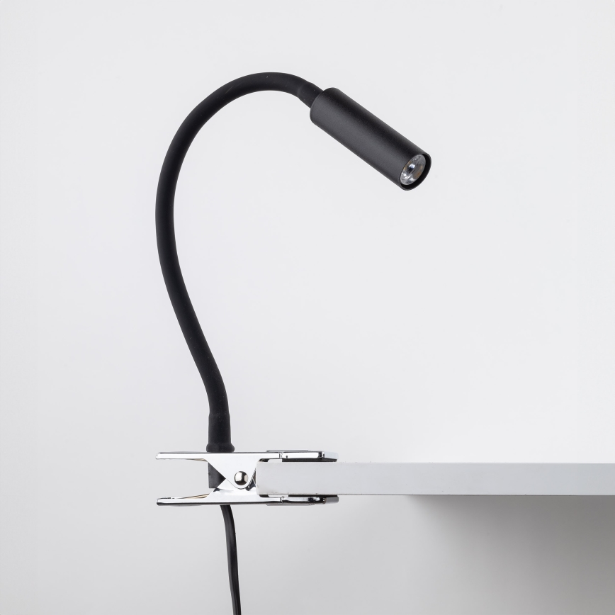 Lampa ar fiksatoru LAGOS 1xG9/3W/230V 4000K melna