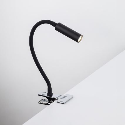 Lampa ar fiksatoru LAGOS 1xG9/3W/230V 4000K melna