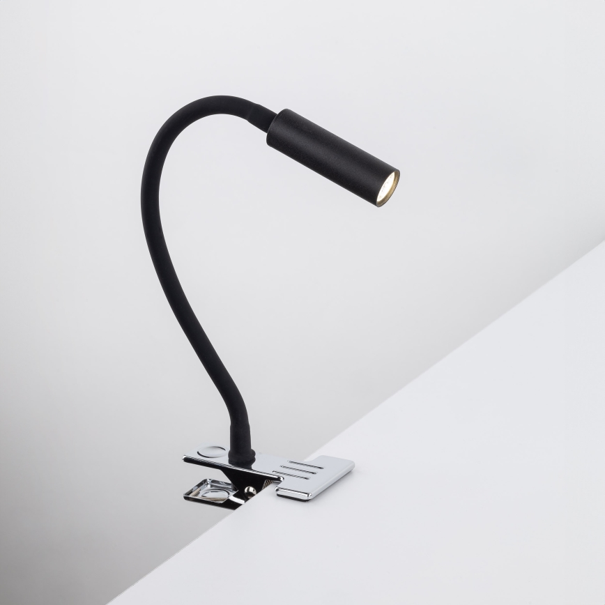 Lampa ar fiksatoru LAGOS 1xG9/3W/230V 4000K melna