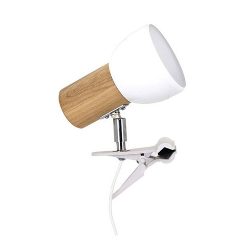 Lampa ar fiksatoru SVENDA 1xE27/60W/230V ozols