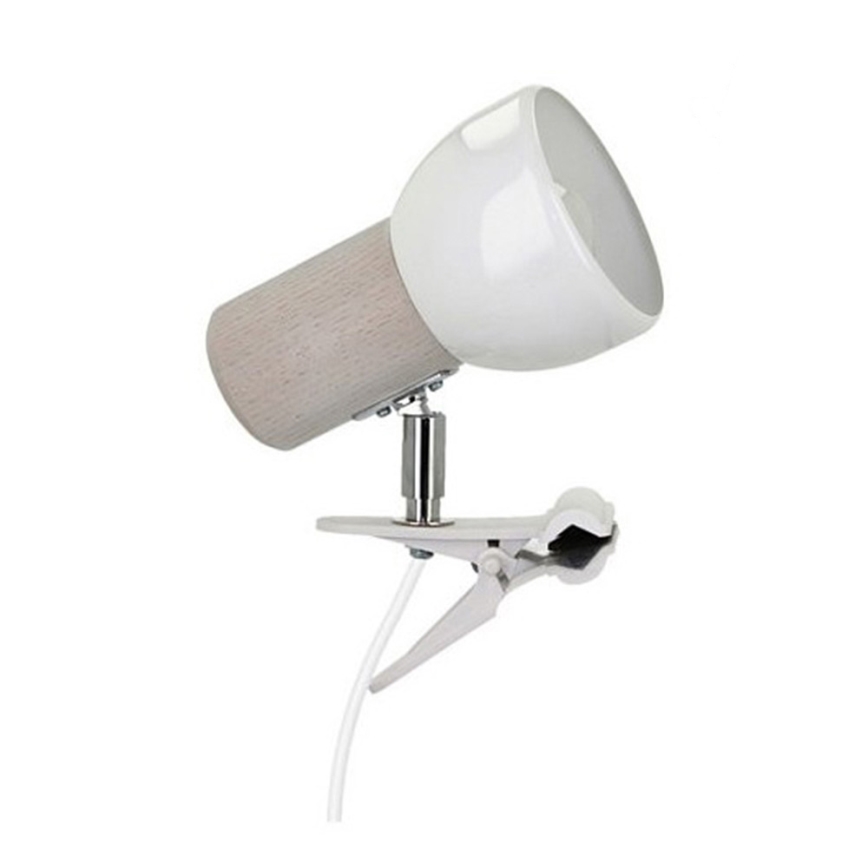 Lampa ar fiksatoru SVENDA 1xE27/60W/230V ozols