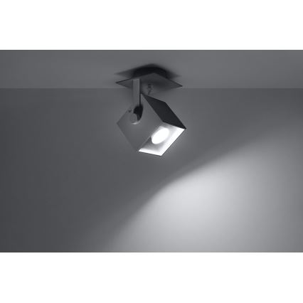 Lampa CEDRA 1 1xGU10/40W/230V pelēka