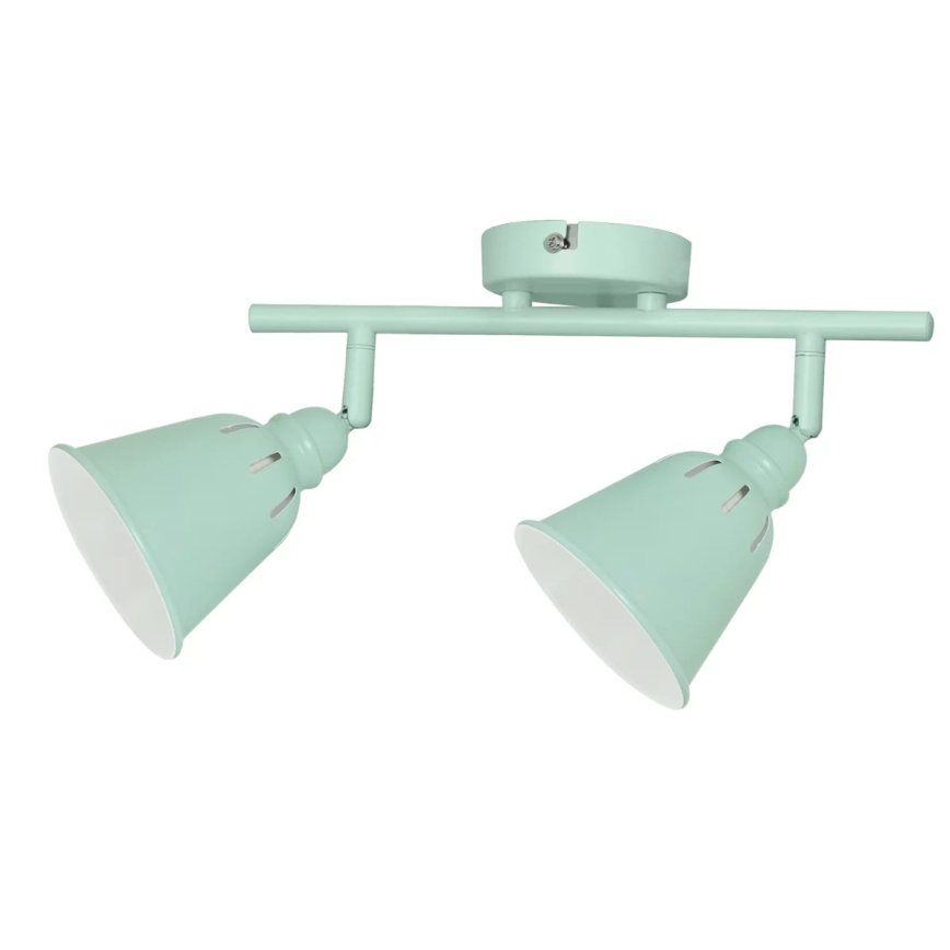 Lampa FIONA 2xE14/8W/230V zaļš