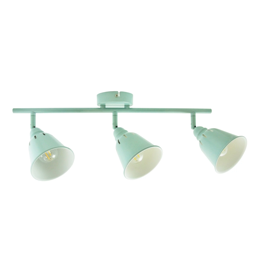 Lampa FIONA 3xE14/8W/230V zaļš