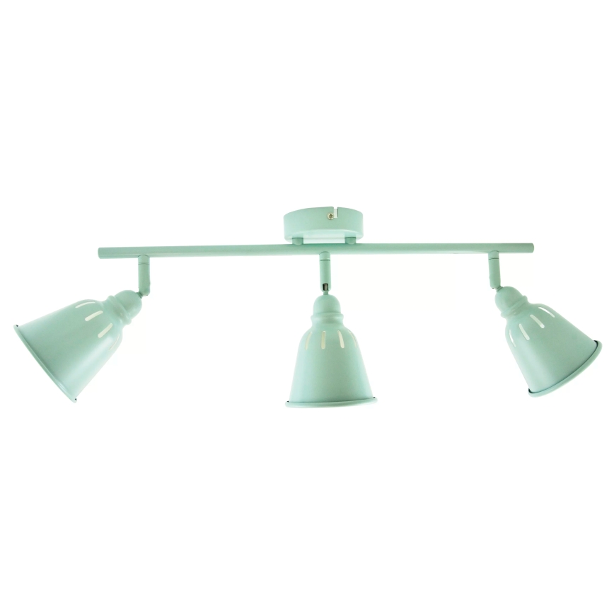 Lampa FIONA 3xE14/8W/230V zaļš