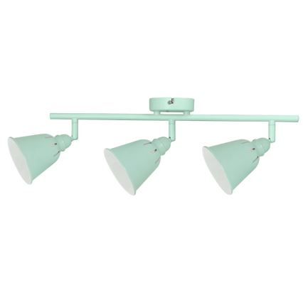 Lampa FIONA 3xE14/8W/230V zaļš
