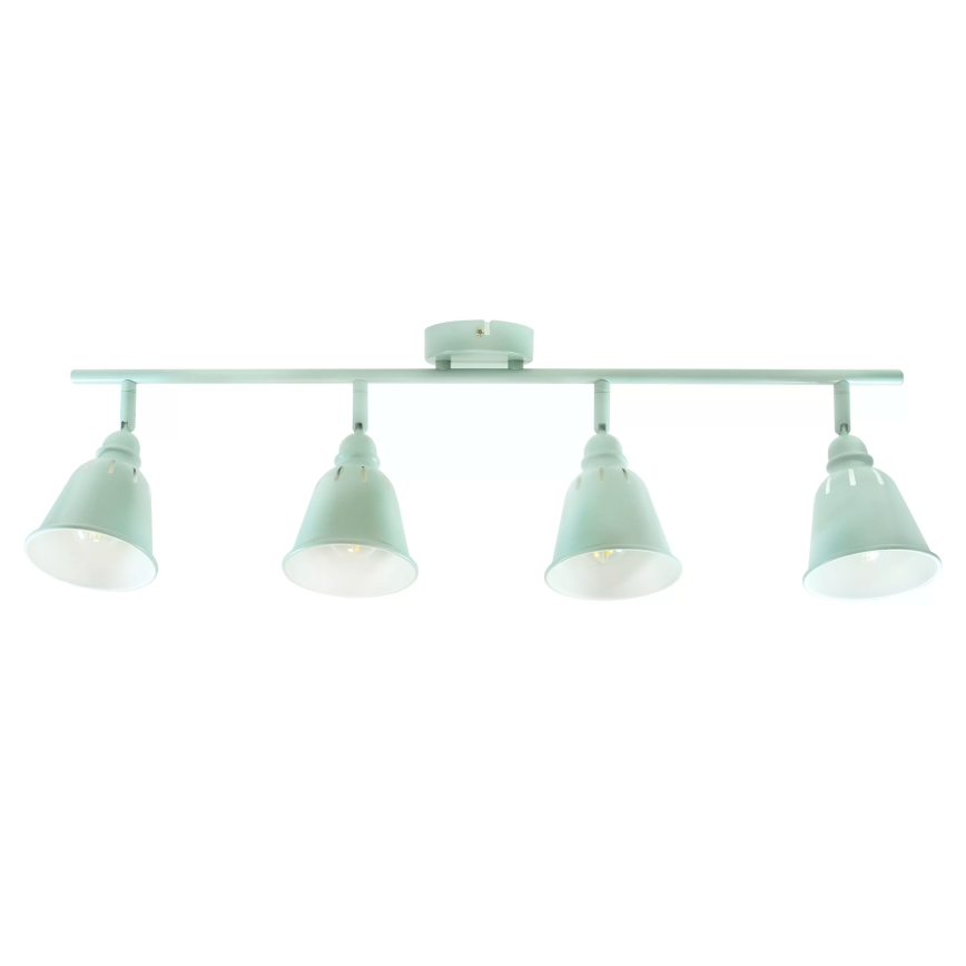 Lampa FIONA 4xE14/8W/230V zaļš