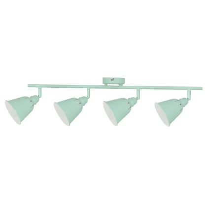 Lampa FIONA 4xE14/8W/230V zaļš