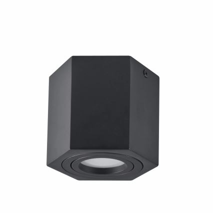 Lampa HEXAGON 1xGU10/10W/230V melns