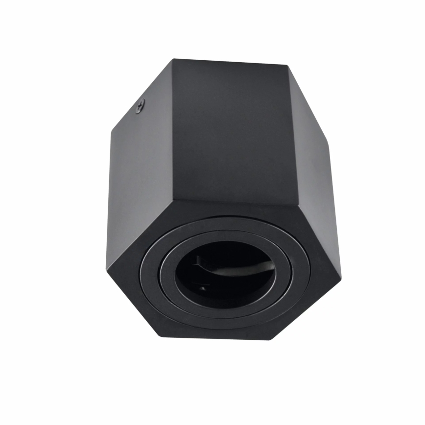 Lampa HEXAGON 1xGU10/10W/230V melns
