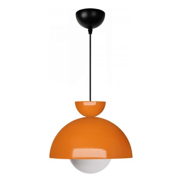 Lampas ar rokturi SALVA 1xE27/15W/230V oranžā