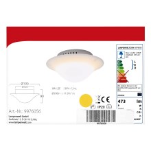Lampenwelt - LED Griestu lampa LED/9W/230V
