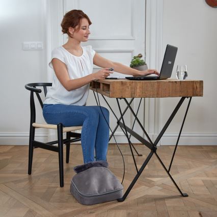 Lanaform - Elektriskais 2-in-1 kāju masieris Shiatsu 30W/230V