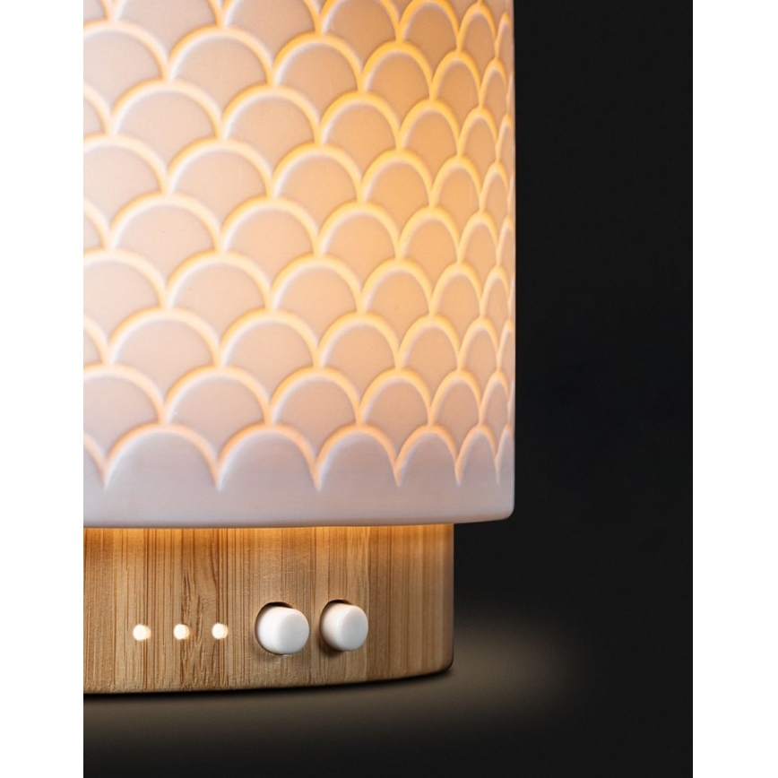 Lanaform - LED ultraskaņas aroma difuzors 5V 280 ml USB