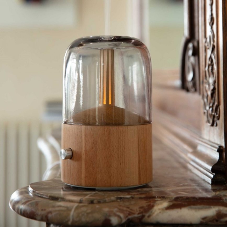 Lanaform - LED ultraskaņas aromadifuzors 5V 120 ml USB