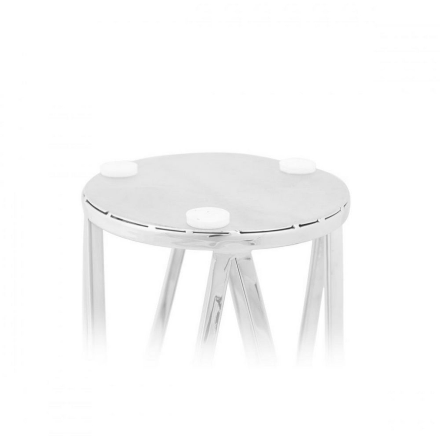 Laterna FRAGIL 26 cm spīdīgi hromēts/melna