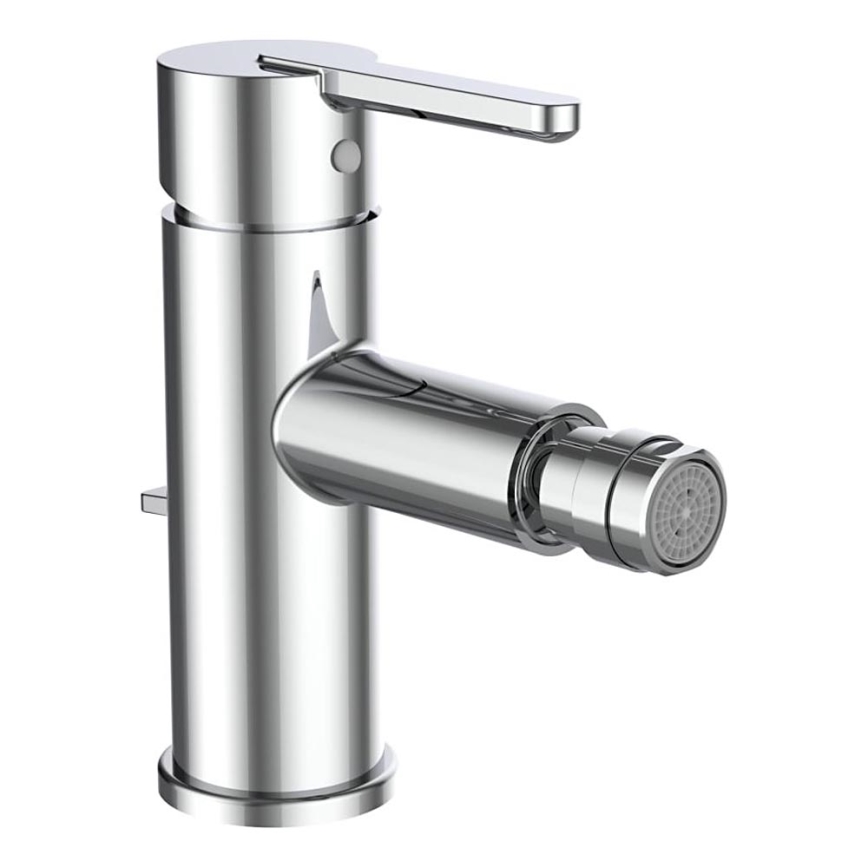 LAUFEN H3410810041141 - Bidē krāns + noteka ar pārplūdi LUA spīdīgi hromēts