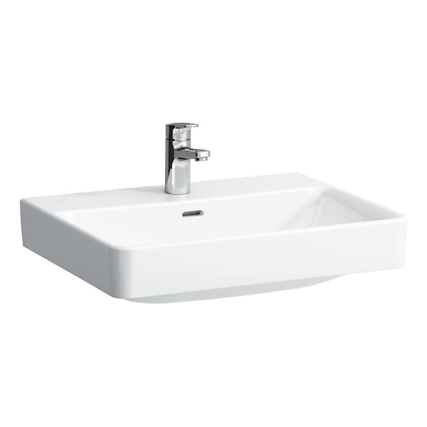 LAUFEN H8109630001041 - PRO izlietne, uz virsmas vai piekarama, 60x46,5 cm, keramika/balta