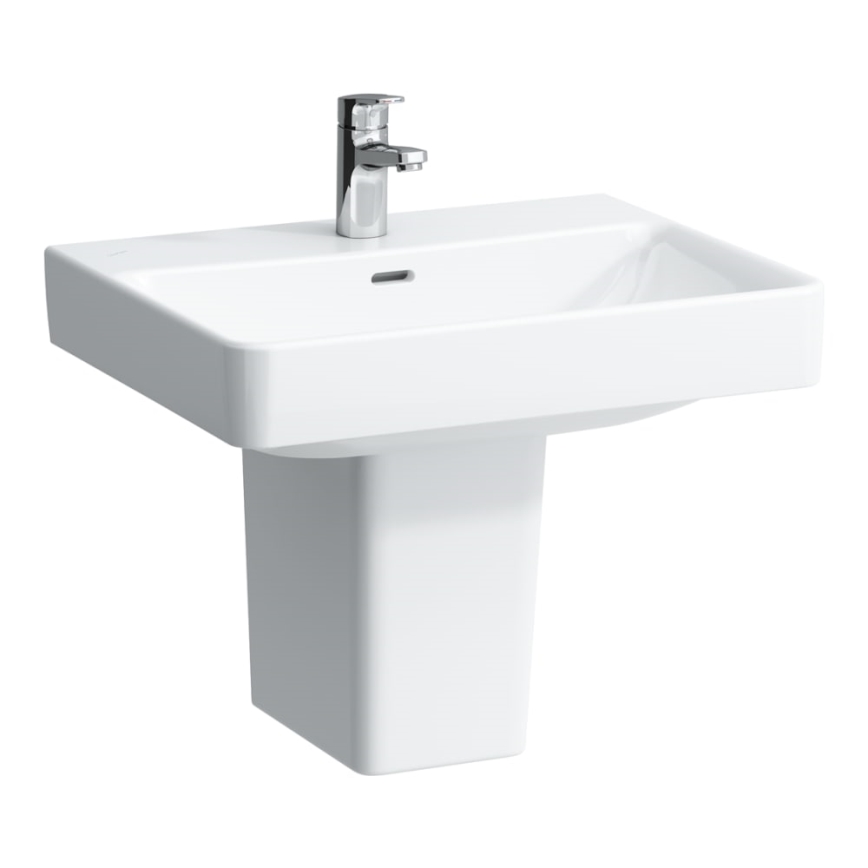 LAUFEN H8109630001091 - Galda virsmas izlietne/pie sienas stiprināma PRO 60x46,5 cm keramika/balta